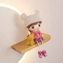 GobekUsa LED Wall Lamp: Modern Nordic Design for Children's Room, Bedroom, Living Room