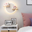 GobekUsa LED Wall Lamp: Modern Nordic Design for Children's Room, Bedroom, Living Room