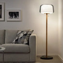 GobekUsa Glass Floor Lamp: Simple Nordic Sofa Atmosphere with Decorative Lighting for Living Room