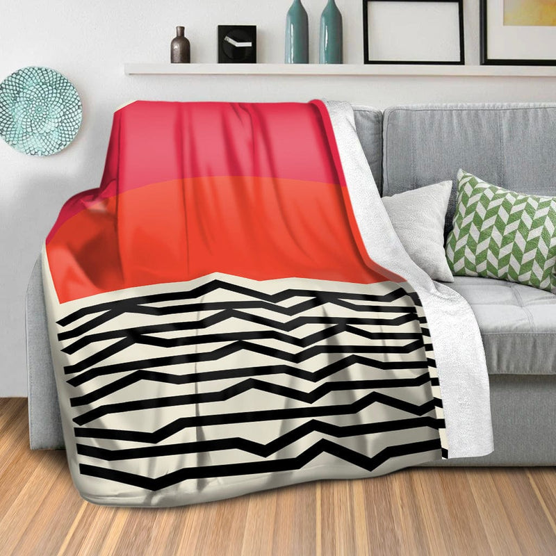 Modern Ocean C Blanket