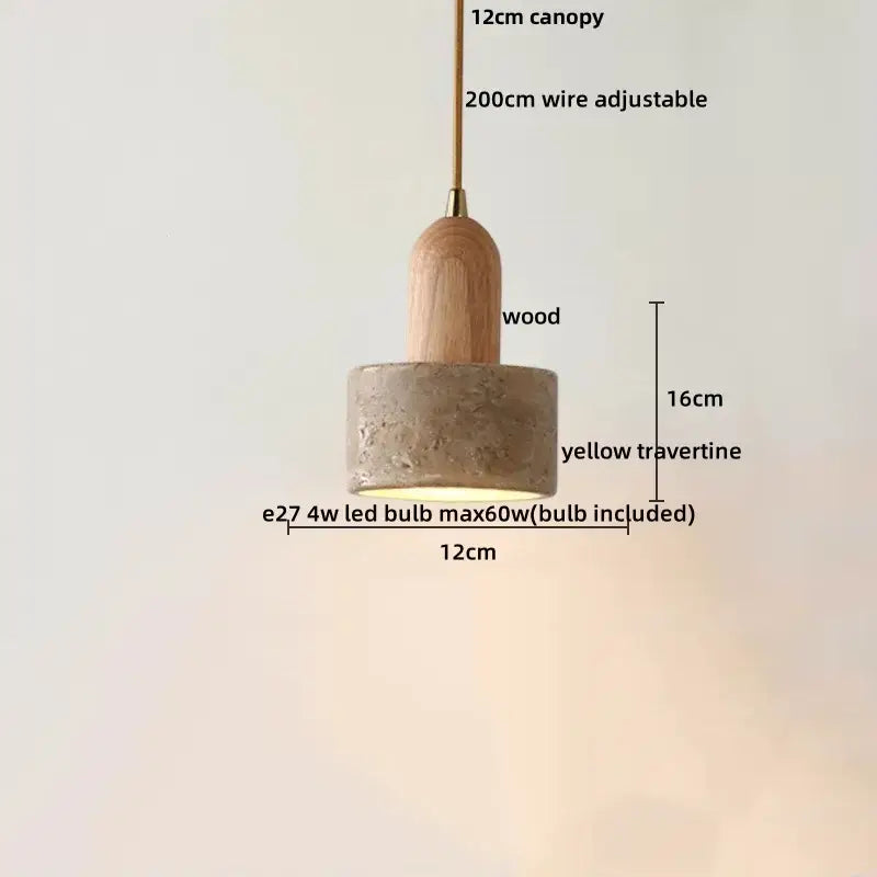 GobekUsa Cave Stone LED Pendant Lamp - Nordic Modern Hanging Light, photo 22 of 29