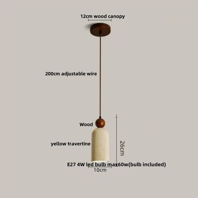 GobekUsa Cave Stone LED Pendant Lamp - Nordic Modern Hanging Light, photo 17 of 29