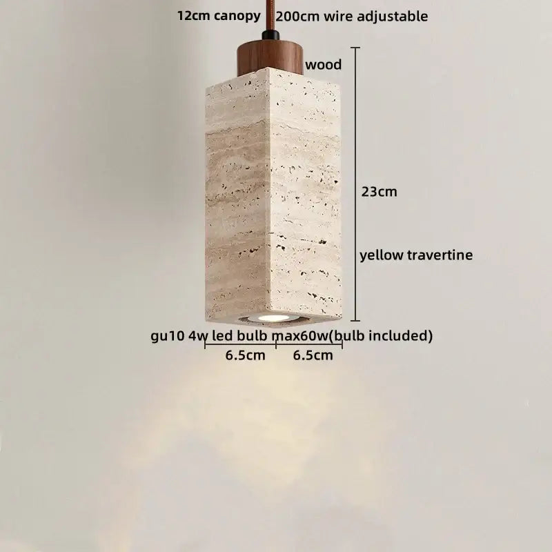 GobekUsa Cave Stone LED Pendant Lamp - Nordic Modern Hanging Light, photo 8 of 29