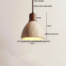 GobekUsa Cave Stone LED Pendant Lamp - Nordic Modern Hanging Light