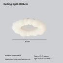 GobekUsa Cloud Pendant LED Chandelier for Living Dining Bedroom Ceiling Lamps