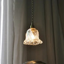 Modern olive green and copper glass led pendant lamp kitchen by Decorbites