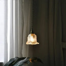 Modern olive green and copper glass led pendant lamp kitchen by Decorbites