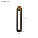 GobekUsa Modern Black Metal Floor Lamp with Unique Linear Capsule Arch Design for Living Room