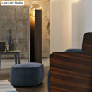 GobekUsa Modern Black Metal Floor Lamp with Unique Linear Capsule Arch Design for Living Room