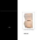 GobekUsa Geometric LED Outdoor Wall Sconce Cube Light for Corridor Backyard