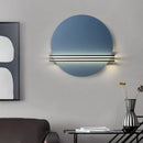 GobekUsa Circular Wall Lamp: Nordic Designer LED Light for Bedroom and Living Room