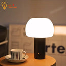 GobekUsa Atmosphere Mushroom Table Lamp Touch Dimming USB Charging Desk Light