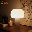GobekUsa Atmosphere Mushroom Table Lamp Touch Dimming USB Charging Desk Light