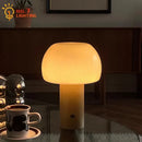 GobekUsa Atmosphere Mushroom Table Lamp Touch Dimming USB Charging Desk Light