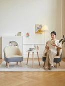 GobekUsa Leisure Single Sofa Chair for Living Room, Bedroom, Balcony, Hotel, Lounge - Cozy Guest Seating