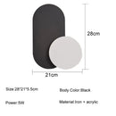 GobekUsa LED Wall Lights for Modern Living Room, Bedroom, and Study Decor