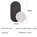 GobekUsa LED Wall Lights for Modern Living Room, Bedroom, and Study Decor