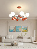 GobekUsa Cream Living Room Pendant Lamp Magic Bean Restaurant Medieval Bedroom Light
