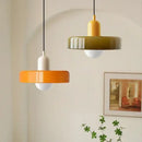 GobekUsa Glass Led Macaron Ceiling Chandelier for Home Decor