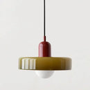 GobekUsa Glass Led Macaron Ceiling Chandelier for Home Decor