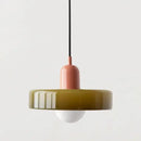 GobekUsa Glass Led Macaron Ceiling Chandelier for Home Decor