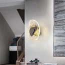 GobekUsa Crystal Wall Lamp: Modern Luxury Bedroom Decor, Creative LED Lighting for Living Room