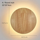 GobekUsa LED Wooden Wall Lamp: Modern Nordic Style Bedroom Wall Light, AC110-240V