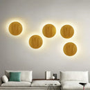 GobekUsa LED Wooden Wall Lamp: Modern Nordic Style Bedroom Wall Light, AC110-240V