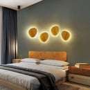 GobekUsa LED Wooden Wall Lamp: Modern Nordic Style Bedroom Wall Light, AC110-240V
