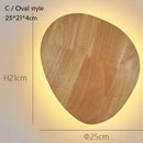 GobekUsa LED Wooden Wall Lamp: Modern Nordic Style Bedroom Wall Light, AC110-240V