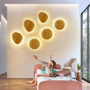 GobekUsa LED Wooden Wall Lamp: Modern Nordic Style Bedroom Wall Light, AC110-240V