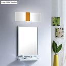 GobekUsa Modern LED Wall Sconce in Oval/Rectangular/Convex Shape - 8"/10.5" Wide - Warm/White/Natural Light