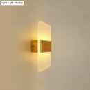 GobekUsa Modern LED Wall Sconce in Oval/Rectangular/Convex Shape - 8"/10.5" Wide - Warm/White/Natural Light