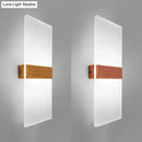 GobekUsa Modern LED Wall Sconce in Oval/Rectangular/Convex Shape - 8"/10.5" Wide - Warm/White/Natural Light