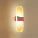 GobekUsa Modern LED Wall Sconce in Oval/Rectangular/Convex Shape - 8"/10.5" Wide - Warm/White/Natural Light