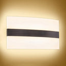 GobekUsa Modern LED Wall Sconce in Oval/Rectangular/Convex Shape - 8"/10.5" Wide - Warm/White/Natural Light