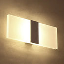 GobekUsa Modern LED Wall Sconce in Oval/Rectangular/Convex Shape - 8"/10.5" Wide - Warm/White/Natural Light
