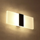 GobekUsa Modern LED Wall Sconce in Oval/Rectangular/Convex Shape - 8"/10.5" Wide - Warm/White/Natural Light
