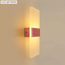 GobekUsa Modern LED Wall Sconce in Oval/Rectangular/Convex Shape - 8"/10.5" Wide - Warm/White/Natural Light