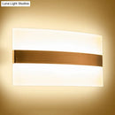 GobekUsa Modern LED Wall Sconce in Oval/Rectangular/Convex Shape - 8"/10.5" Wide - Warm/White/Natural Light