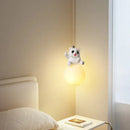 GobekUsa Bear Bedroom Wall Lamp: Modern Chandelier for Home Decor and Indoor Lighting