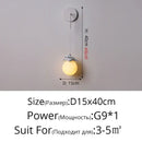 GobekUsa Bear Bedroom Wall Lamp: Modern Chandelier for Home Decor and Indoor Lighting
