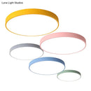 GobekUsa Acrylic Round LED Flushmount Ceiling Light for Kindergarten - Children's Lighting