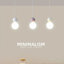 GobekUsa Cream Nordic LED Pendant Light: Modern Hanging Lamp for Stylish Indoor Room Decor
