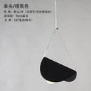 GobekUsa Geometric Iron Pendant Light for Dining Room Bedroom Children's Room