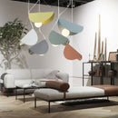 GobekUsa Geometric Iron Pendant Light for Dining Room Bedroom Children's Room