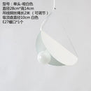 GobekUsa Geometric Iron Pendant Light for Dining Room Bedroom Children's Room