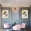 GobekUsa Dandelion Chandelier: Colorful LED Pendant Lamp, Modern and Personalized Fashion