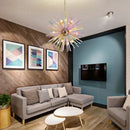GobekUsa Dandelion Chandelier: Colorful LED Pendant Lamp, Modern and Personalized Fashion