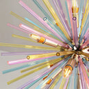 GobekUsa Dandelion Chandelier: Colorful LED Pendant Lamp, Modern and Personalized Fashion